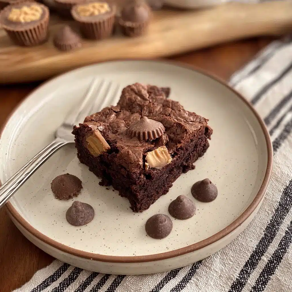 The Easiest, Fudgiest Peanut Butter Cup Dump Cake Ever! Recipe - Recipe Image
