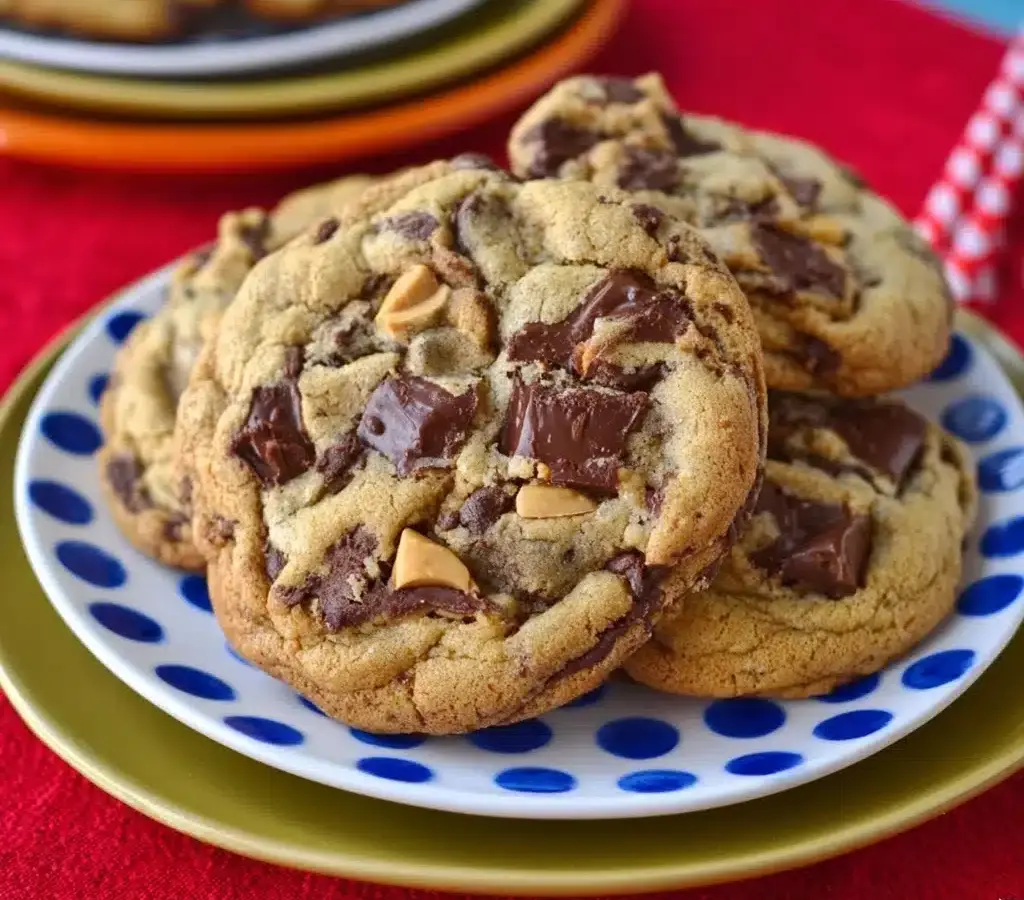 Peanut Butter Snickers Cookies Recipe