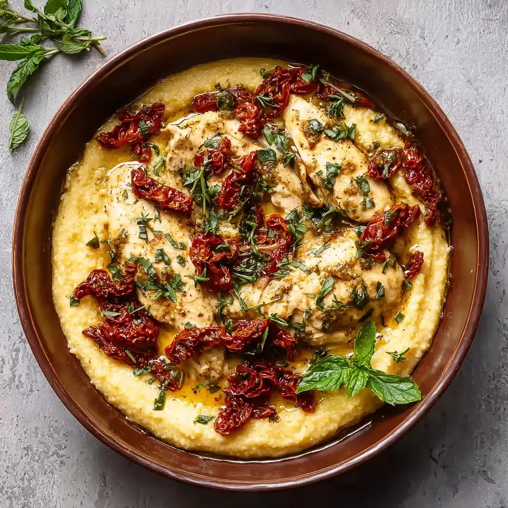 Sun-Dried Tomato Crockpot Chicken Recipe - Recipe Image