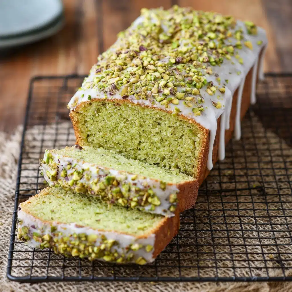Pistachio Pudding Bread Recipe - Recipe Image