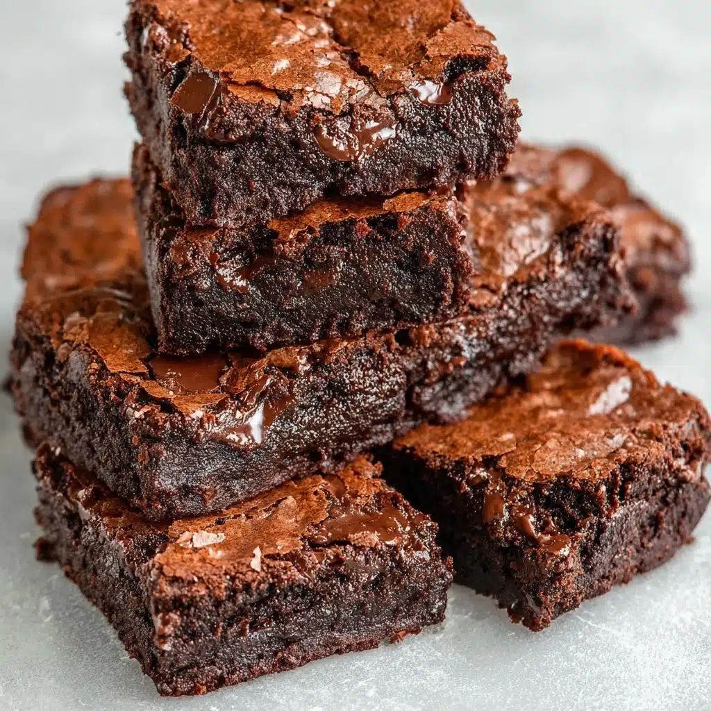 Easy Zero Sugar Brownies with Greek Yogurt Recipe - Recipe Image