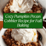 Pumpkin Pecan Cobbler Recipe