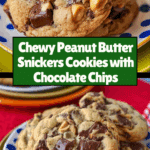 Peanut Butter Snickers Cookies Recipe