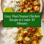 Thai Peanut Chicken Recipe