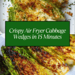 Air Fryer Cabbage Wedges