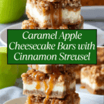 Caramel Apple Cheesecake Bars Recipe