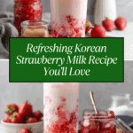 Korean Strawberry Milk Recipe