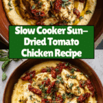 Sun-Dried Tomato Crockpot Chicken Recipe