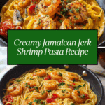 Jamaican Shrimp Pasta