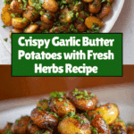 Crispy Potatoes with Garlic Butter and Herbs Recipe