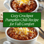 Crockpot Pumpkin Chili Recipe