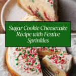Sugar Cookie Cheesecake Recipe