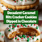 Irresistible Caramel Ritz Cracker Christmas Cookies Recipe