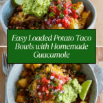 Loaded Potato Taco Bowl