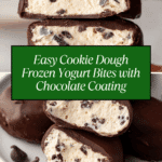 Cookie Dough Frozen Yogurt Bites