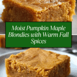 Irresistible Pumpkin Maple Blondies Recipe