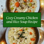 Creamy Chicken and Rice Soup