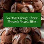No-Bake Cottage Cheese Brownie Batter Protein Bites Recipe