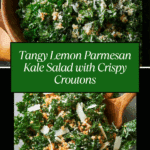 Lemon Parmesan Kale Salad Recipe