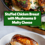 Mushroom Stuffed Chicken Breast Recipe