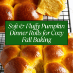 Fluffy Pumpkin Dinner Rolls Recipe