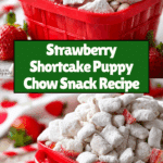 Strawberry Shortcake Puppy Chow Recipe