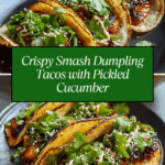 Smash Dumpling Tacos Recipe