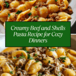 Creamy Beef and Shells Recipe