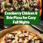 Cranberry Chicken & Brie Pizza Recipe