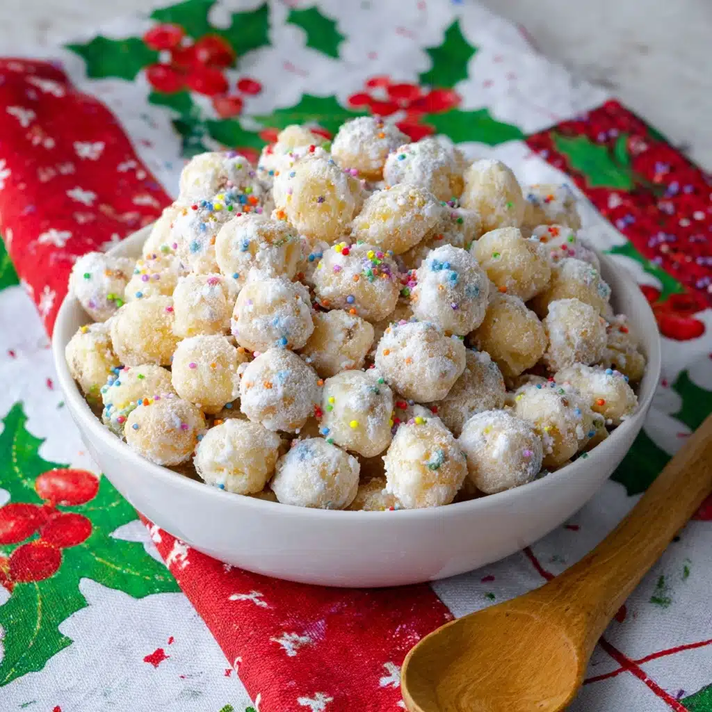 4 Ingredient Snowman Poop Recipe - Recipe Image