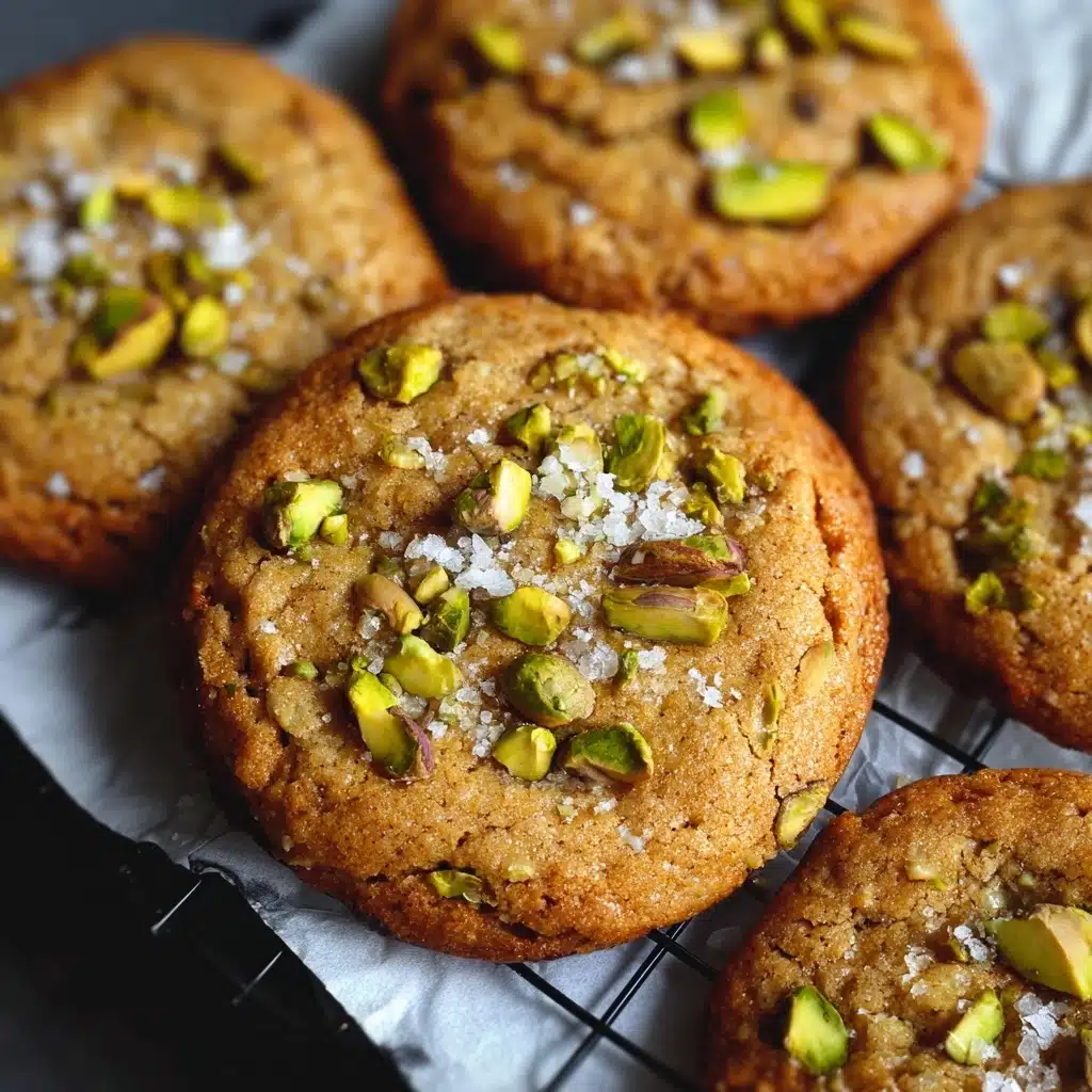 Salted Honey Pistachio Cookies Recipe - Recipe Image