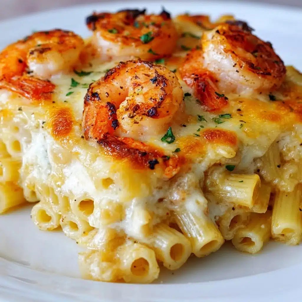 Savory Shrimp Scampi Pasta Bake Recipe