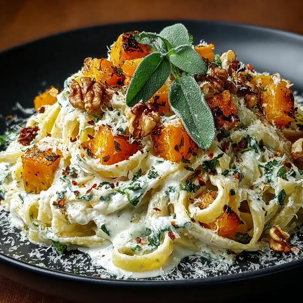 Savory Butternut Squash & Sage Pasta Recipe - Recipe Image
