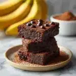 Healthy Banana Brownies Recipe