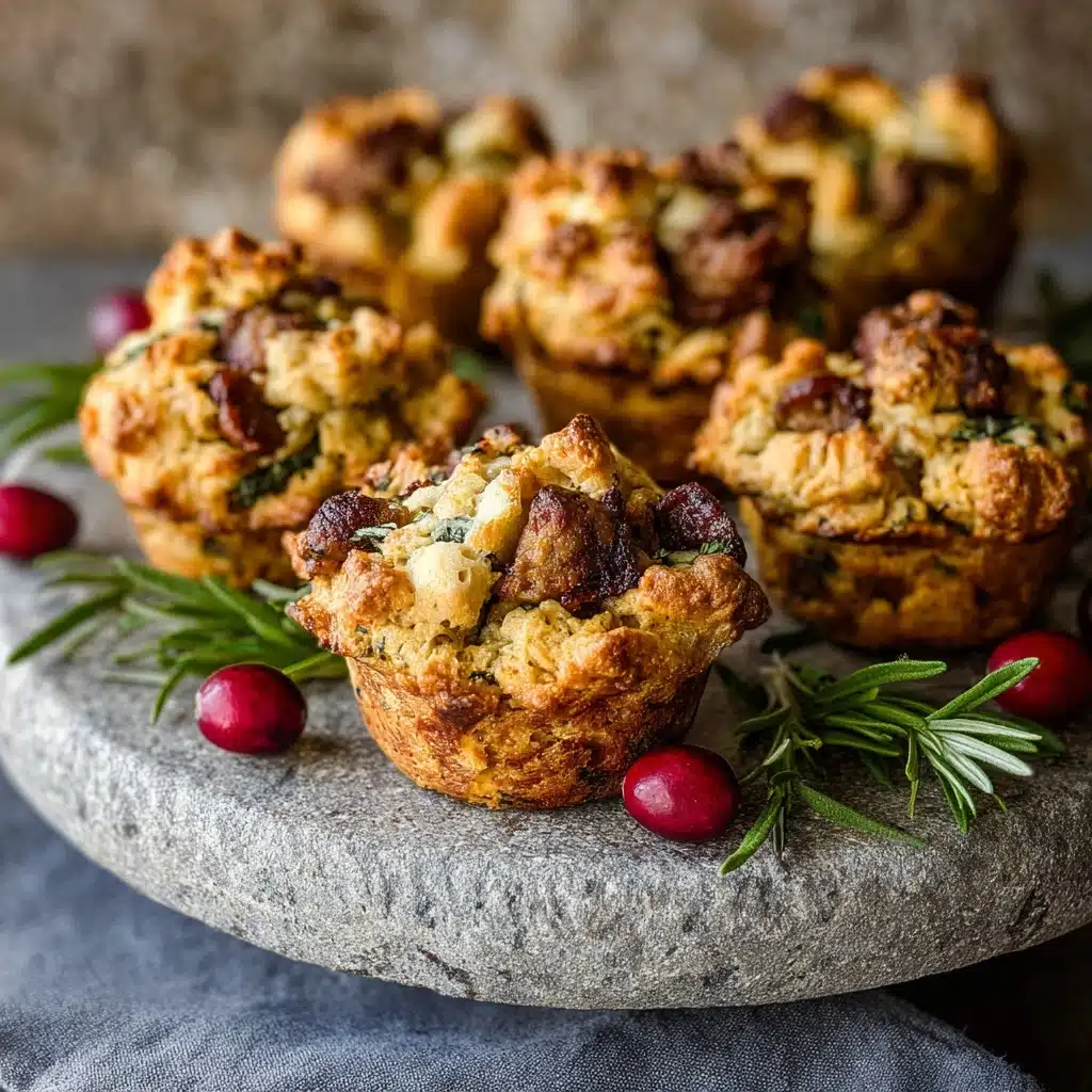 Sausage Stuffing Muffins Recipe - Recipe Image