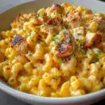 Honey Pepper Chicken Mac and Cheese Recipe