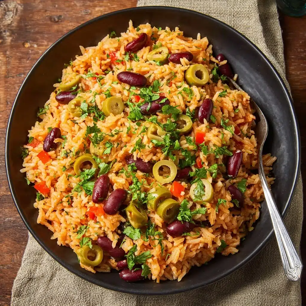 Healthy Mediterranean Rice and Beans Recipe - Recipe Image