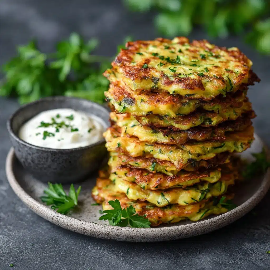 Healthy Zucchini Fritters Side Dish Recipe - Recipe Image