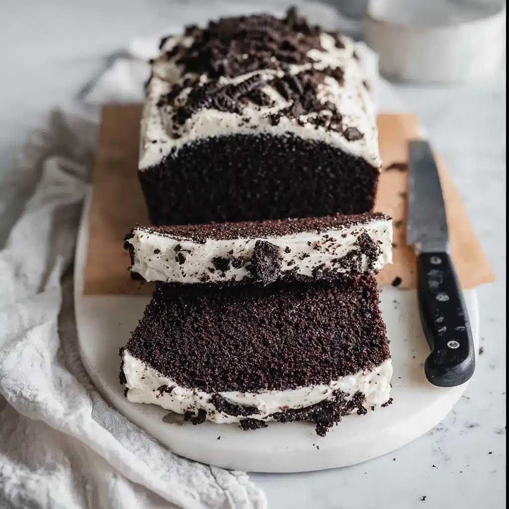 Easy Chocolate Oreo Bread Recipe - Recipe Image