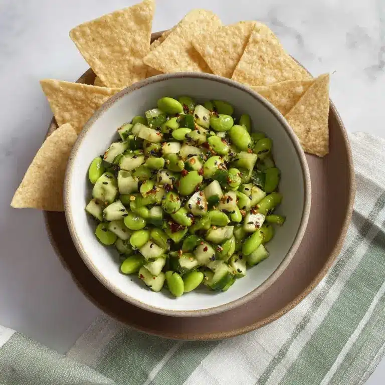 Spicy Cucumber Edamame Salad Recipe