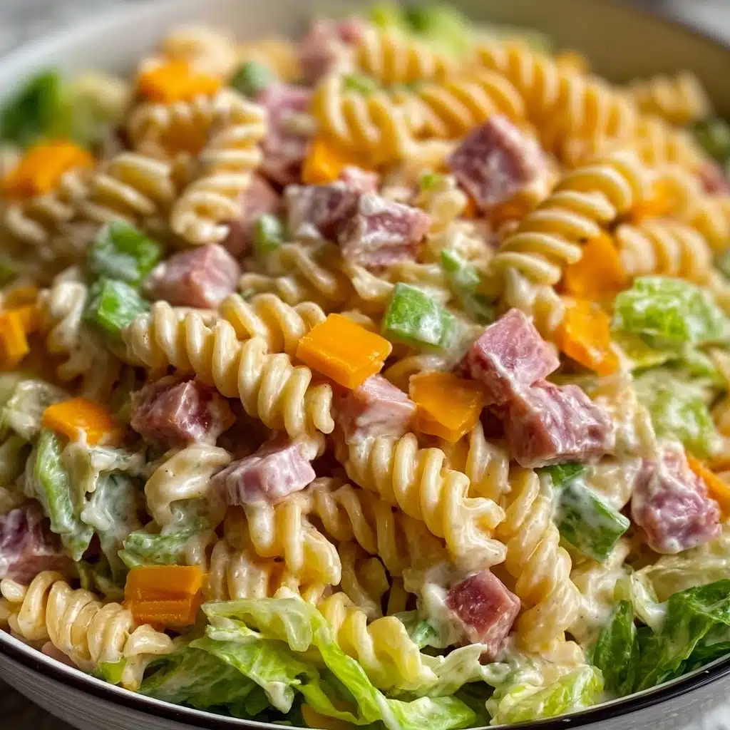 Club Sandwich Pasta Salad Recipe - Recipe Image