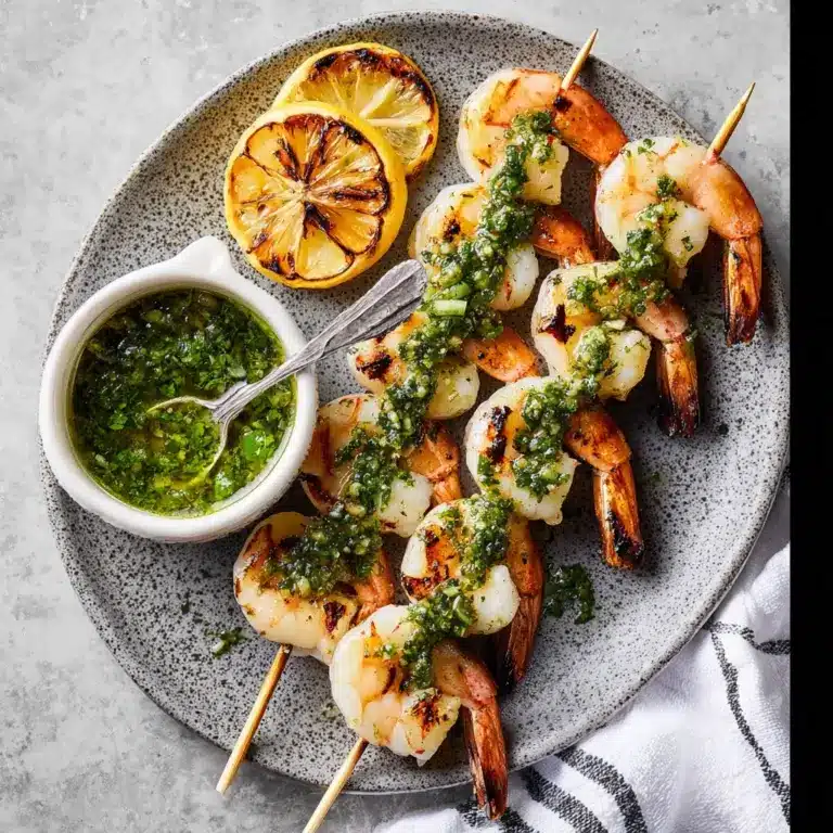 Shrimp Chimichurri Recipe