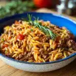 Ground Beef Orzo Recipe