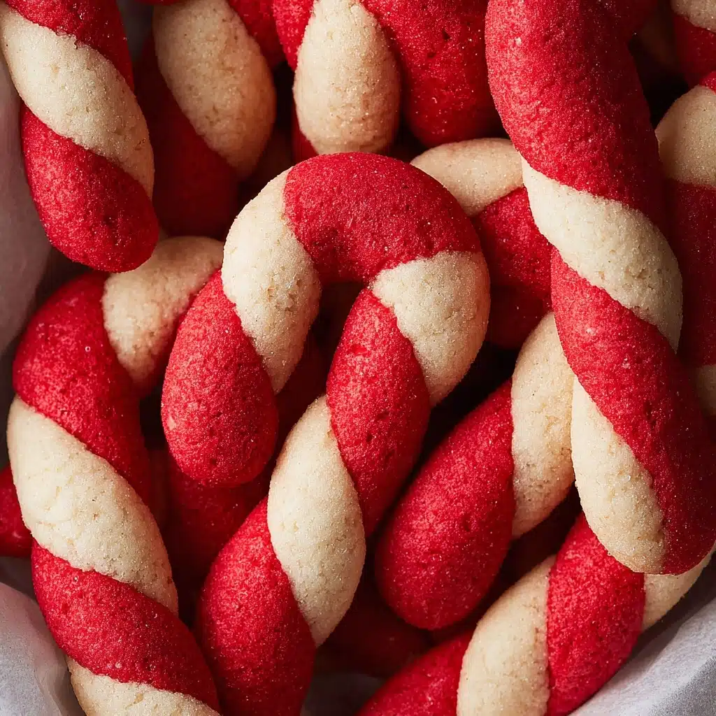 Candy Cane Cookies Recipe - Recipe Image