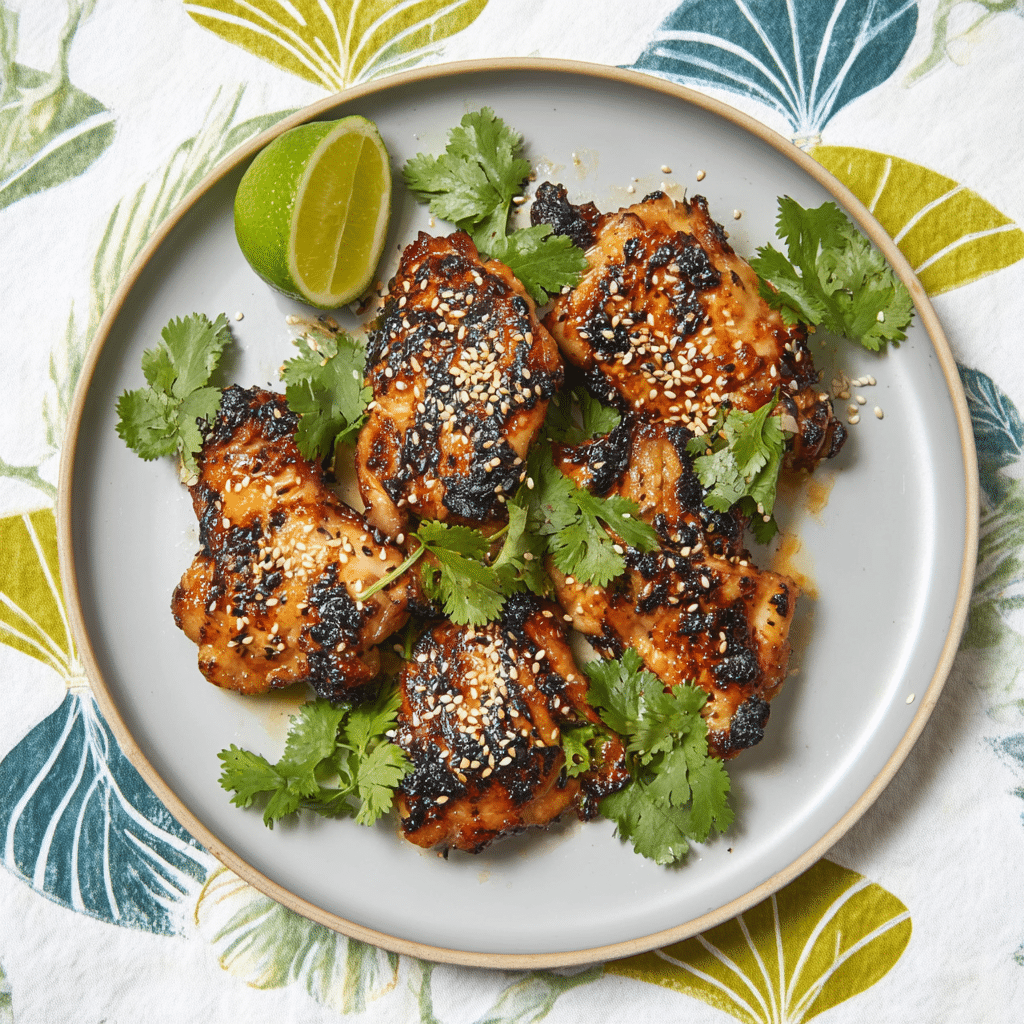 Gochujang Miso Chicken Thighs Recipe