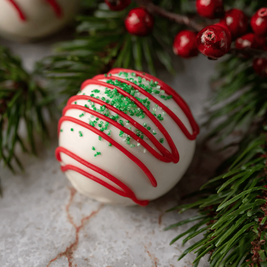 Christmas Tree Cake Truffles Recipe - Recipe Image