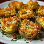 Crispy Parmesan Artichoke Hearts Recipe