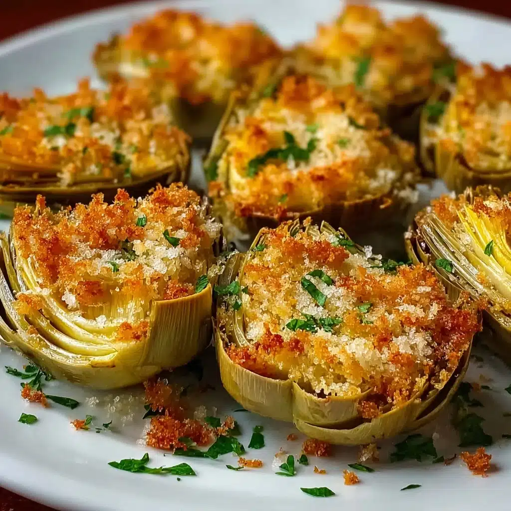 Crispy Parmesan Artichoke Hearts Recipe - Recipe Image