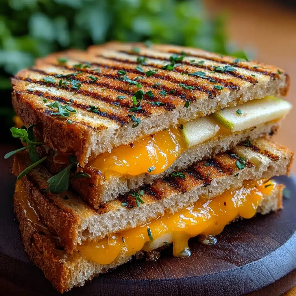 Apple Cheddar Turkey Panini Recipe - Recipe Image