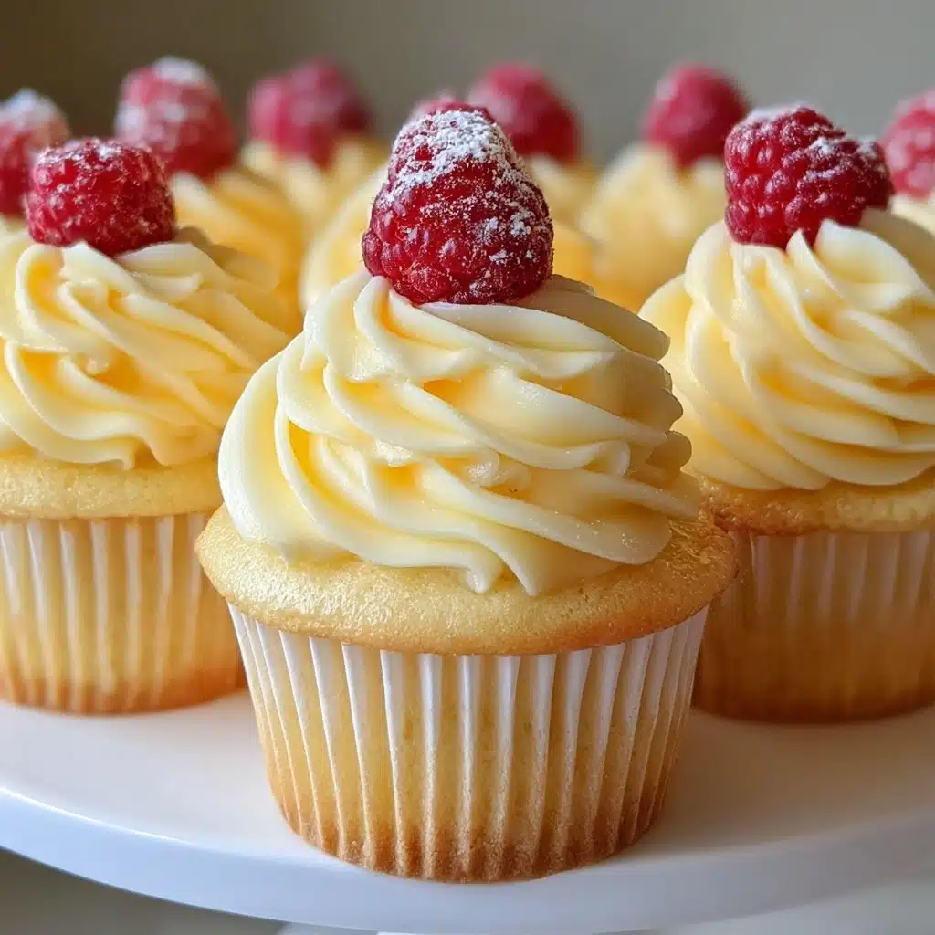 Raspberry Lemon Heaven Cupcakes Recipe